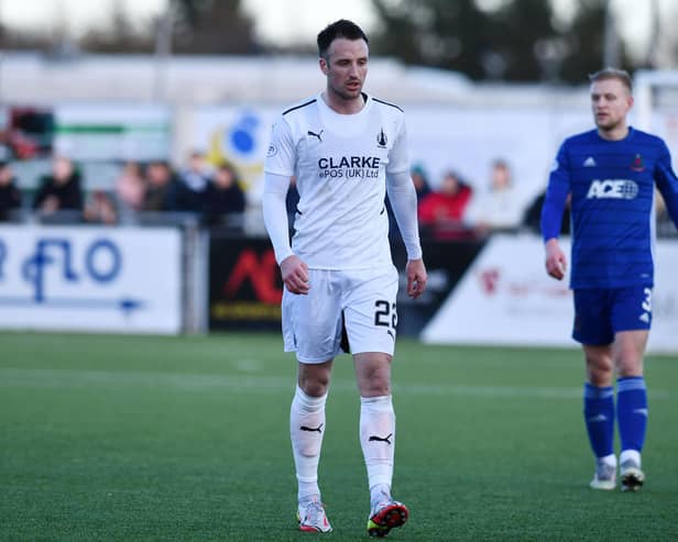 Falkirk defender Brad McKay (Picture: Michael Gillen)