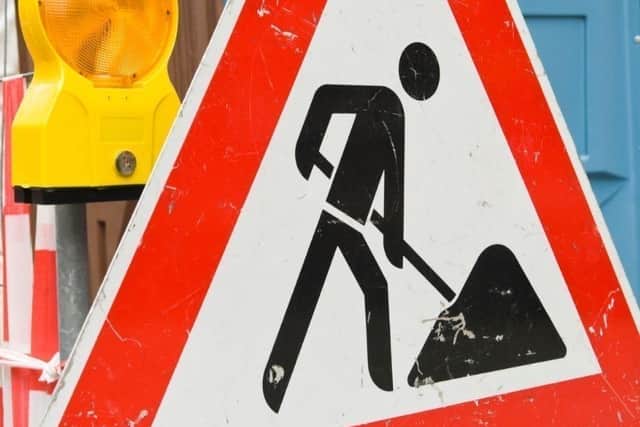 Roadworks across the district could affect your journey time. Pic: Contributed