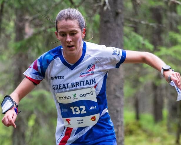 Linlithgow native and FVO superstar Grace Molloy put in a landmark performance at the World Orienteering Championships in Finland over the weekend (Photo: Kristina Lindgren)