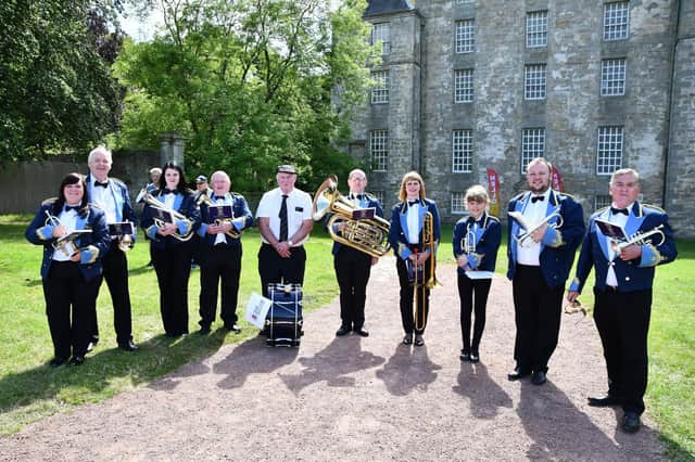 Members of Unison Kinneil Band will be performing their annual concert at Bo'ness Town Hall later this week.  Pic: Michael Gillen.