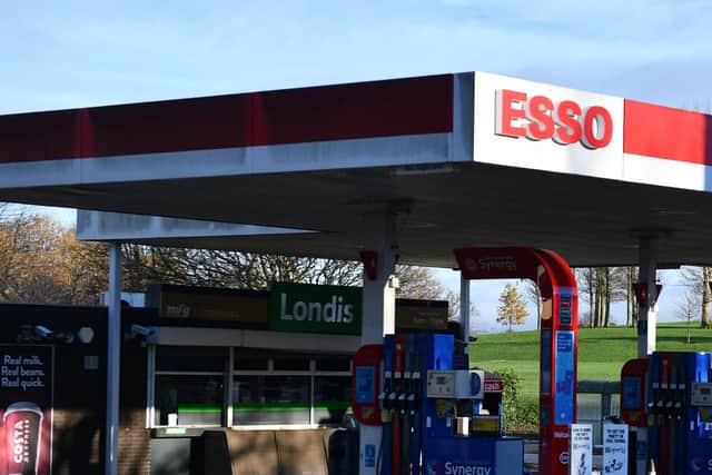 The motorists claim the fuel they filled their cars with at the Esso MFG station was contaminated