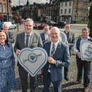 Scottish Government Ministers Joe FitzPatrick and Tom Arthur launched the first Scotland Loves Local Week on a visit to Linlithgow on Monday. (Pics: Jamie Simpson)