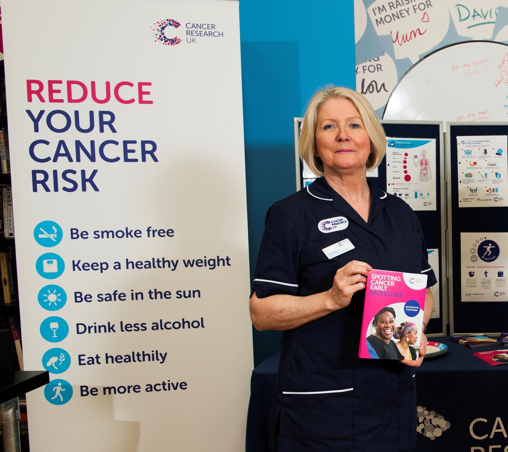 Cancer awareness roadshow comes to Falkirk shopping centre