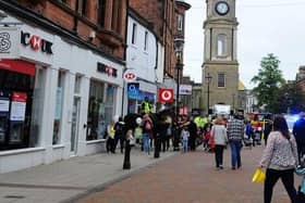 The HSBC premises in High Street closed in June
