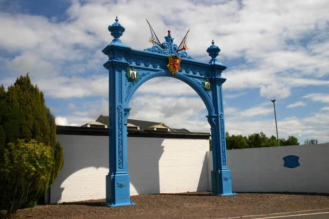 The Grahamston Arch as it stands today.