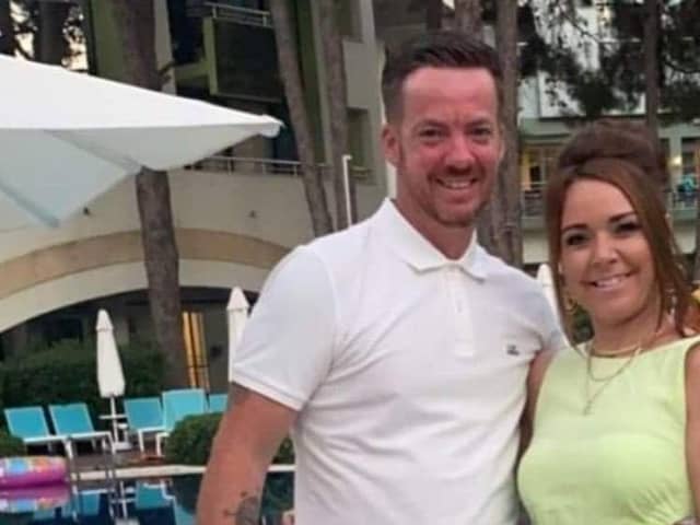 Brian Glendinning with wife Kimberly