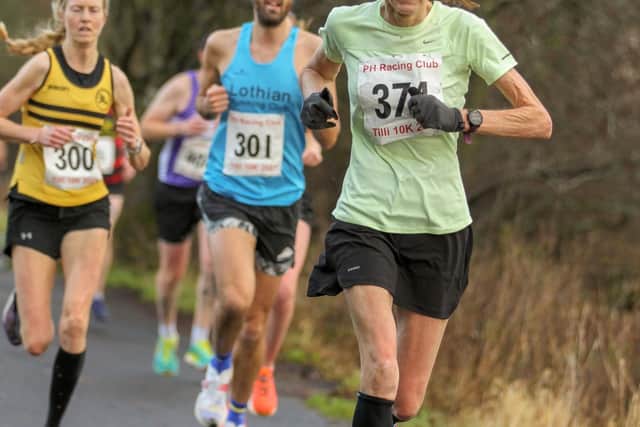 Falkirk Vics’ Fiona Matheson was on top form (Photo: Gordon Donnachie/Fishygordon's Run Pix)