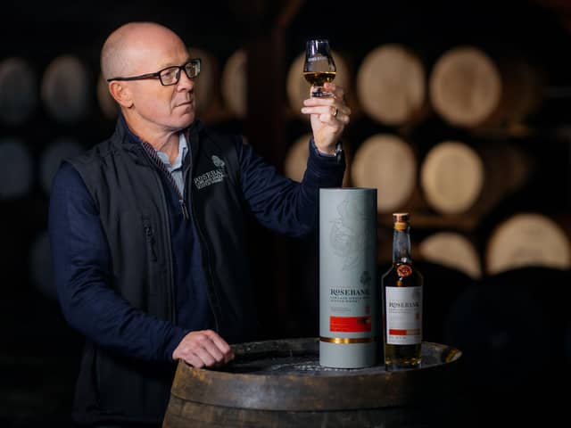 Rosebank Distillery,  Falkirk,  announces the release of its announces the release its 30-Year-Old 1990 vintage single malt 'Release One', 4,350 bottles priced at £1,600