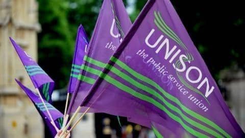 The result of the Unison ballot was announced today. Pic: Contributed