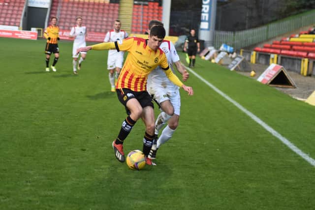 Ryan Williamson in action for Partick Thistle last season (Pic: Kenny MacKay)