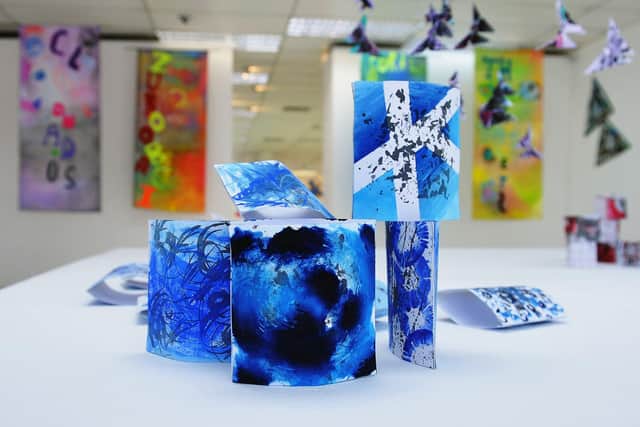 Larbert-based D2 The Creative Centre offers various art and craft activities for kids, teens and adults. Picture: Michael Gillen.