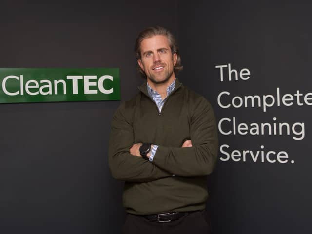 John Ross has set up Scotland's first window cleaning franchise