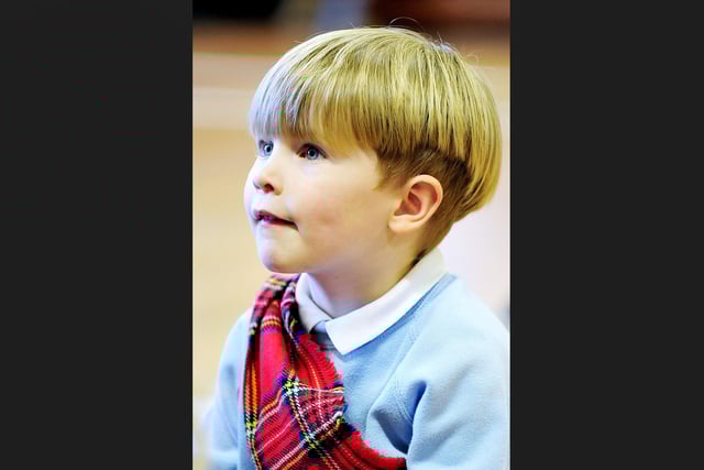 Bantaskin Primary School Nursery Burns Supper.