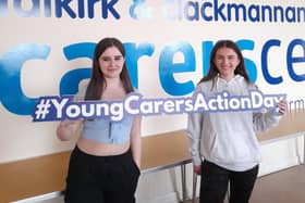 Young Carers spread the word. Pic: Contributed
