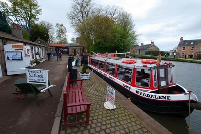 Linlithgow Union Canal Society will be the first to open its doors next weekend, September 9 and 10.