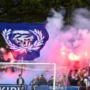 23-09-2023. Picture Michael Gillen. KELTY. New Central Park. Kelty Hearts FC v Falkirk FC. Season 2023 - 2024. Matchday 7. SPFL cinch League One.