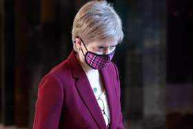 First Minister Nicola Sturgeon. (Photo by Andrew Milligan - Pool/Getty Images)