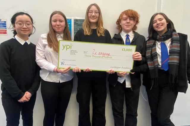 The Linlithgow Academy S3 pupils were delighted to raise awareness with their film and secure £3000 for Re-engage.