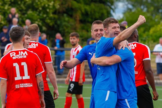 Bo'ness United v Cumbernauld Colts 23/07/22 Bo'ness score to go 3-0 up