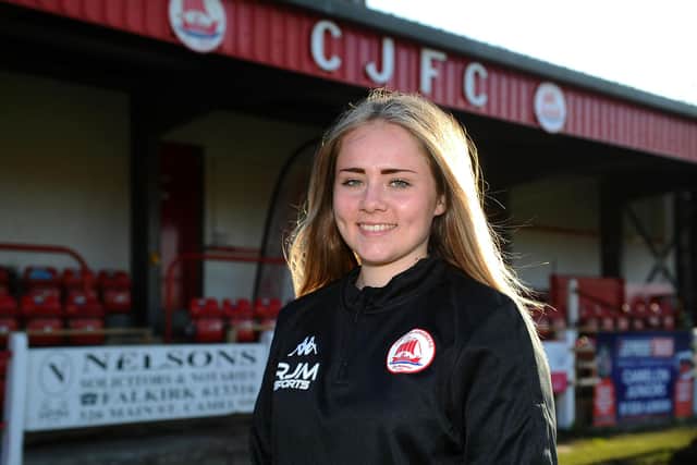 Asia Bailey has joined Camelon Juniors as a sports scientist