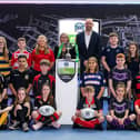 Pro rugby side Glasgow Warriors launched the SP Energy Networks Warriors Championships at Glasgow's Science Centre (Photo: Craig Watson)