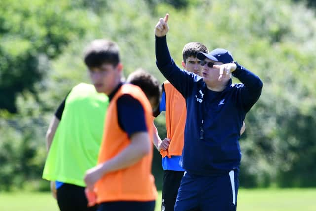 John McGlynn's side will play Stranraer in their second pre-season friendly (Photo: Michael Gillen)