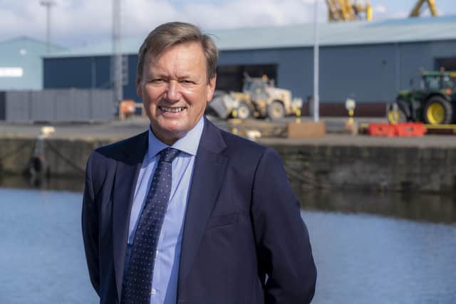 Charles Hammond, Forth Ports chief executive.  Pic: Peter Devlin.