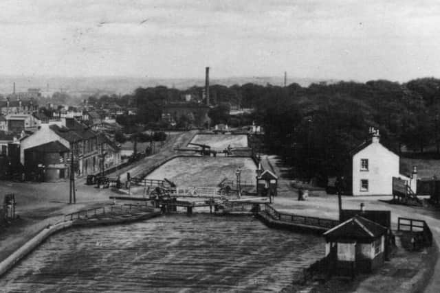 The Forth and Clyde Canal pictured from Lock 16. (Pic: contributed)