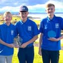 Adam (S5), Zac (S3), Luke (S3), and Ruari (S4), represented Larbert High School (Pic Falkirk Council)