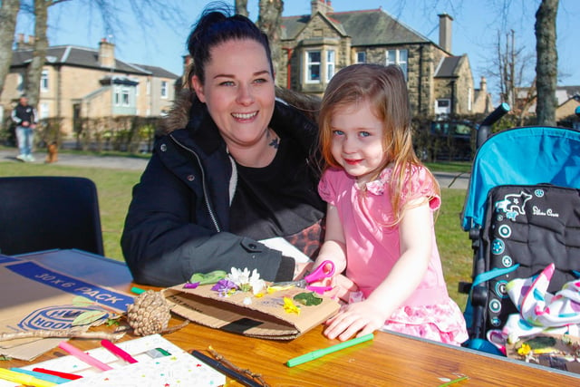 Jaqueline with daughter Hope (3) from Grangemouth
