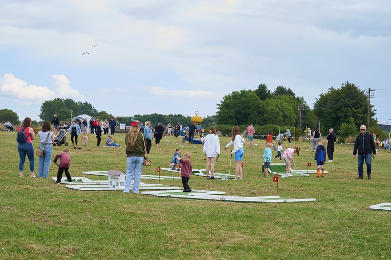 A whole range of activities took place for free on the Foreshore on Saturday.