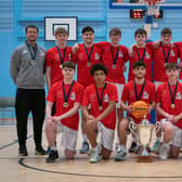 Falkirk Fury’s junior men are now SBC Scottish Cup winners after easing past Ayr Storm 79-55 over the weekend (Photo:Gary Smith)