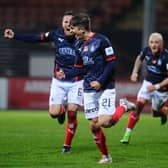 Charlie Telfer came of the bench to score an 88th minute equaliser for Falkirk