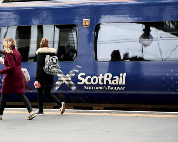 A track fault is causing disruption to train services this morning.
Picture: John Devlin