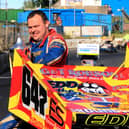 Falkirk stock car star Chris Burgoyne will have the chance to seal a title on home turf (Photo: Submitted)