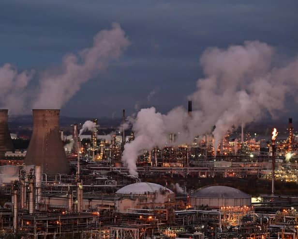 A public meeting has been called to discuss the proposed closure of the Grangemouth Petroineos refinery. Pic: Getty Images