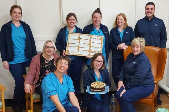 The START team recently celebrated the service's very successful first year in operation.