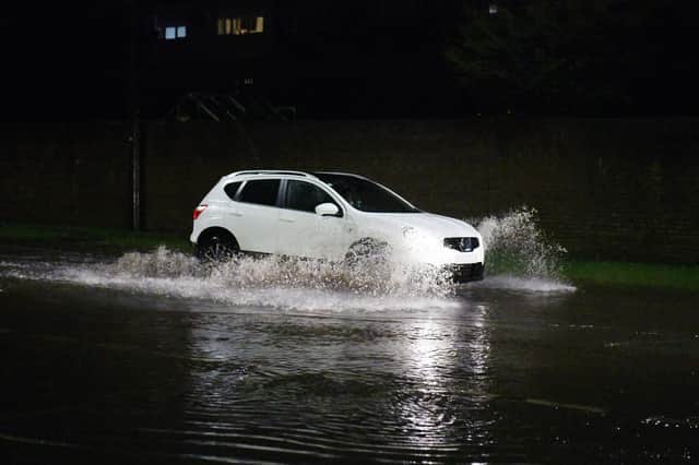 Floods and travel disruption are expected.