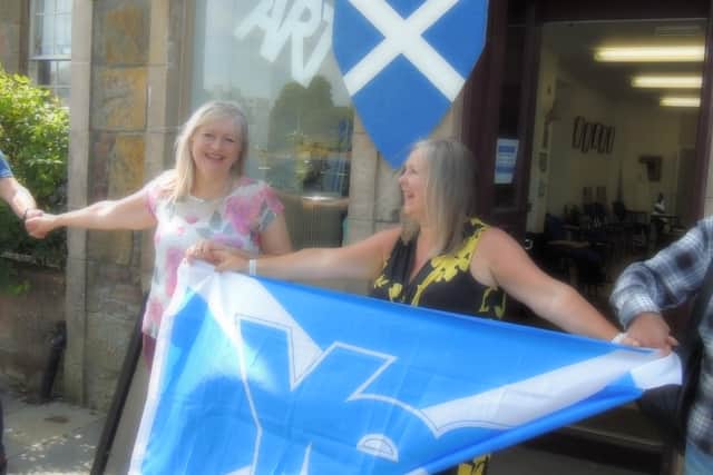 Political differences put aside with an ambitious Scottish independence event. Picture – supplied.