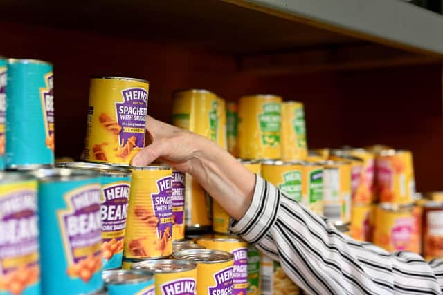 Demand for emergency food parcels remains above pre-pandemic levels.  Pic: John Devlin.