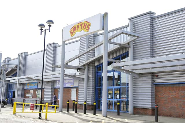 The plans were apparently referring to Smyths toy store, which is listed as Unit 25 in the Central Retail Park