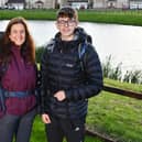 Eleri Brown and her son Ewan Brown are climbing Kilimanjaro next week for the Scott Martin Foundation.  (Pic: Michael Gillen)