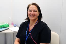 Dentist Dr Gillian Lennox, of Forth Valley Smile Design in Stenhousemuir. Picture: Michael Gillen.