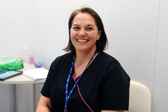Dentist Dr Gillian Lennox, of Forth Valley Smile Design in Stenhousemuir. Picture: Michael Gillen.