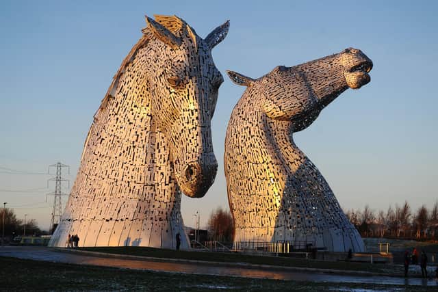 Falkirk area attractions like The Kelpies will play a pivotal part in rejuvenating the country's tourism industry, says VisitScotland. Picture: Michael Gillen.