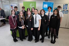 Senior language ambassadors from Falkirk area high schools attend the German Careers Roadshow event at Forth Valley College  (Picture: Submitted)