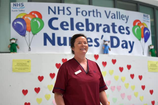 Professor  Angela Wallace, NHS Forth Valley Director of Nursing