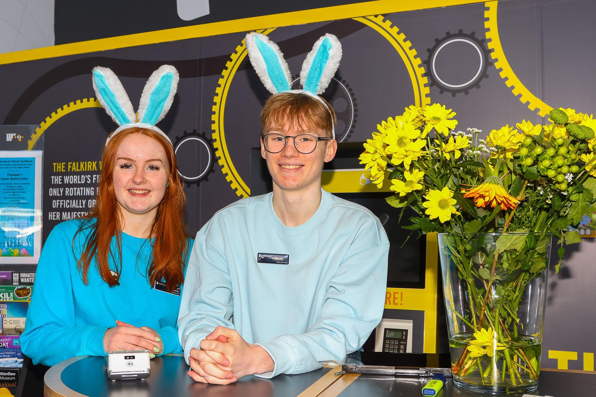 In pictures: Easter celebrations at the Falkirk Wheel