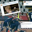David Marshall's penalty save sent the nation into meltdown tonight.