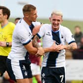 Callumn Morrison netted twice last time out against Kelty Hearts (Photo: Michael Gillen)